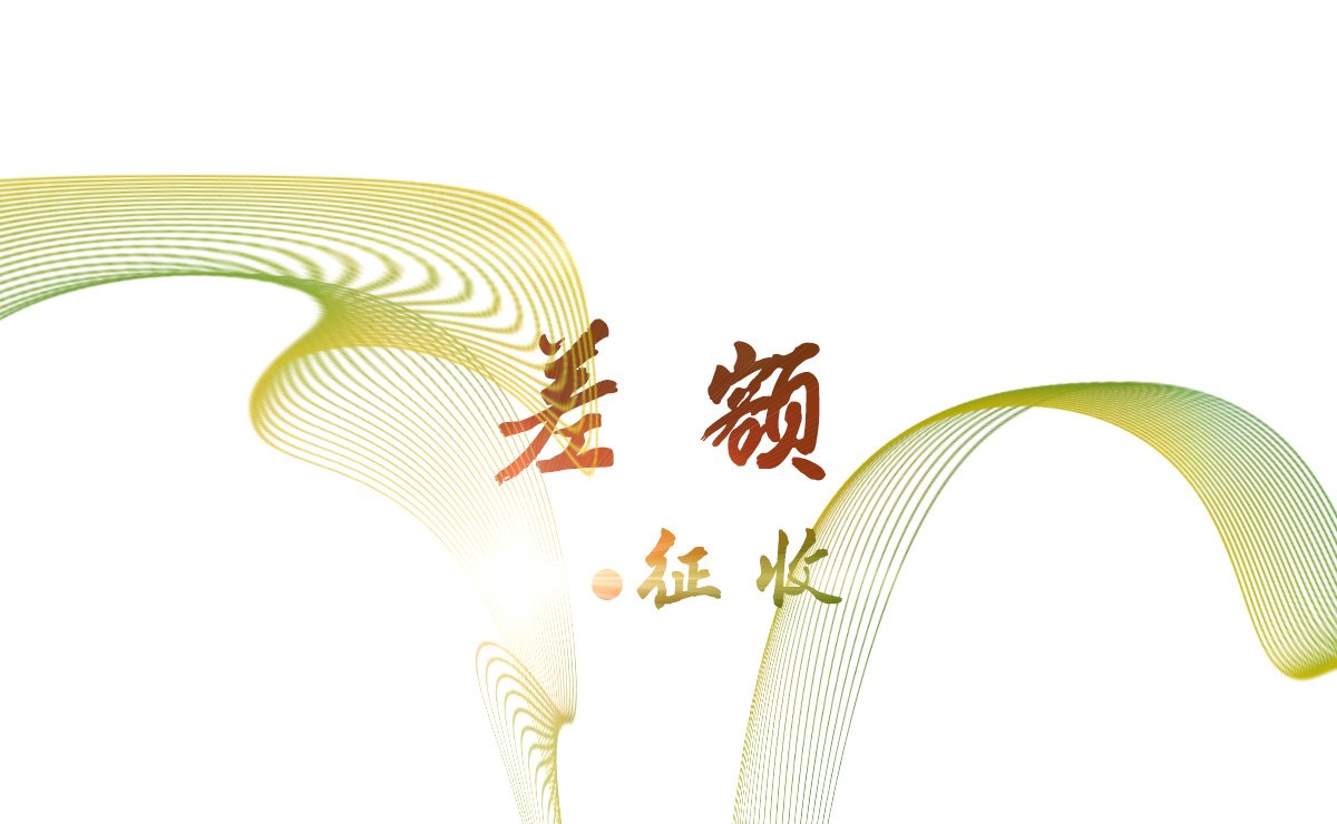 差额征收